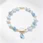 Cloud Drop Pearl Bracelet