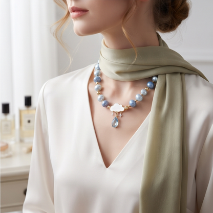 Cloud Drop Pearl Bracelet